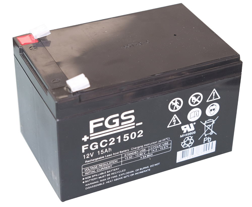12V - 15Ah Blei Akku FGS AGM