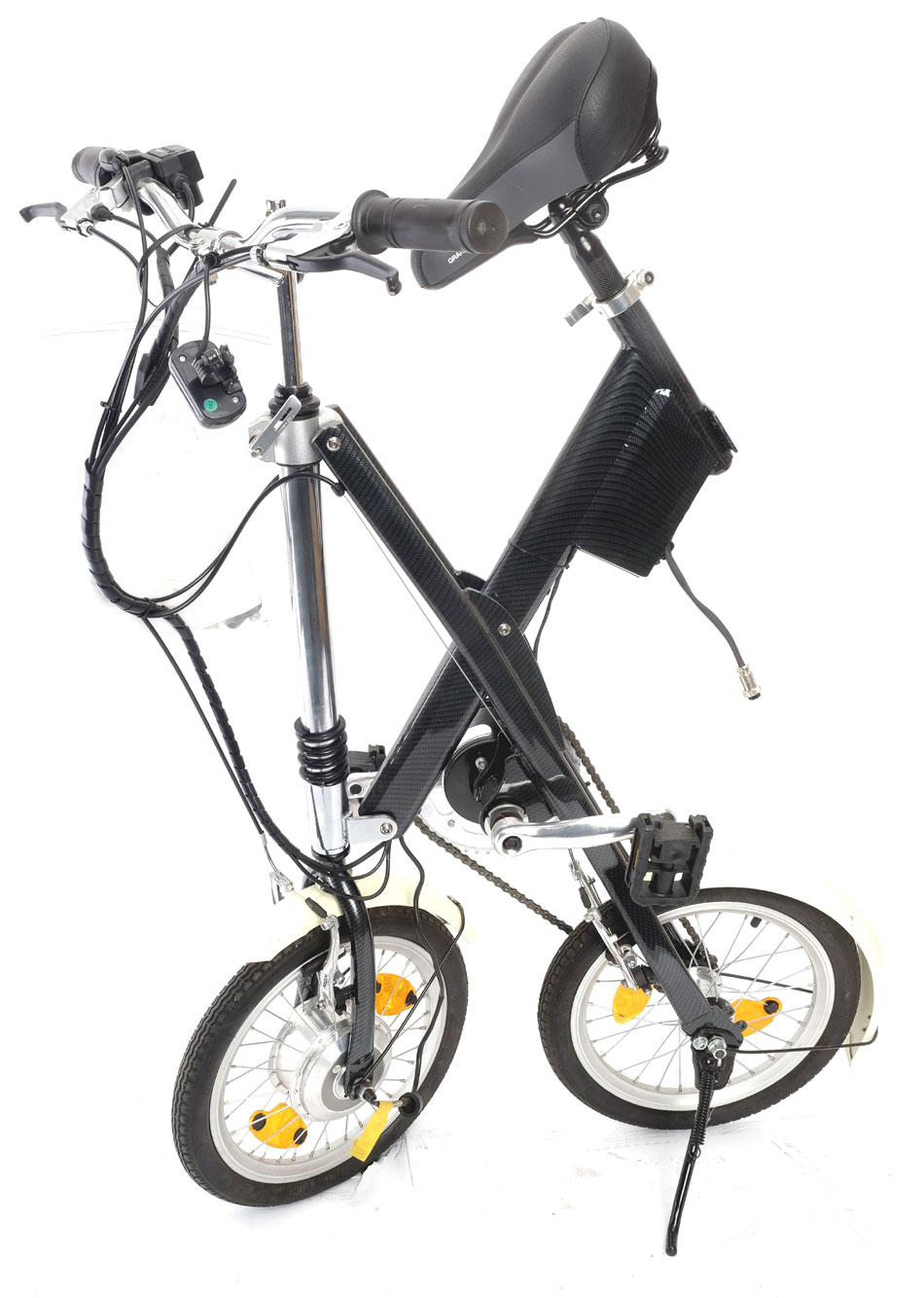 X-BIKE im Carbonlook Faltelektrobike - ohne Akku - ohne Gewähr