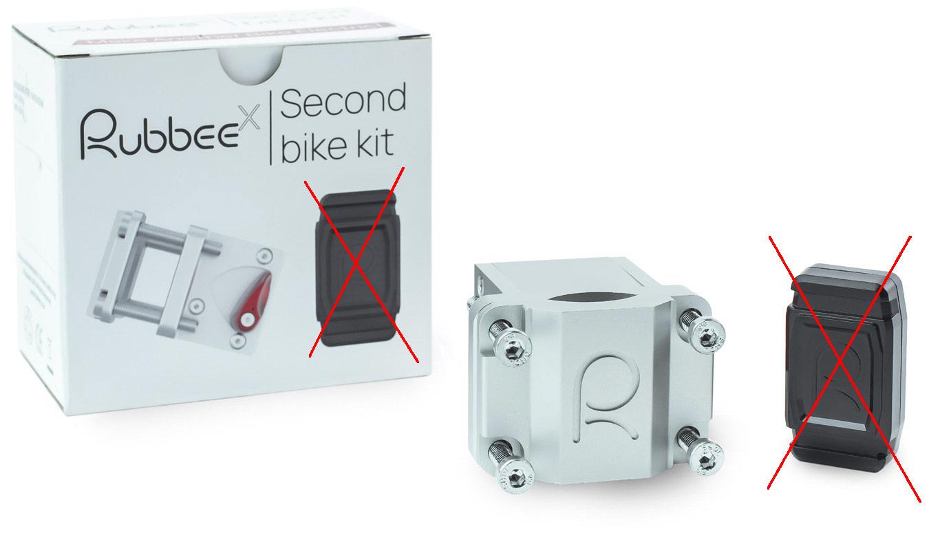 RUBBEE X Second Bike Kit (ohne Tretsensor).