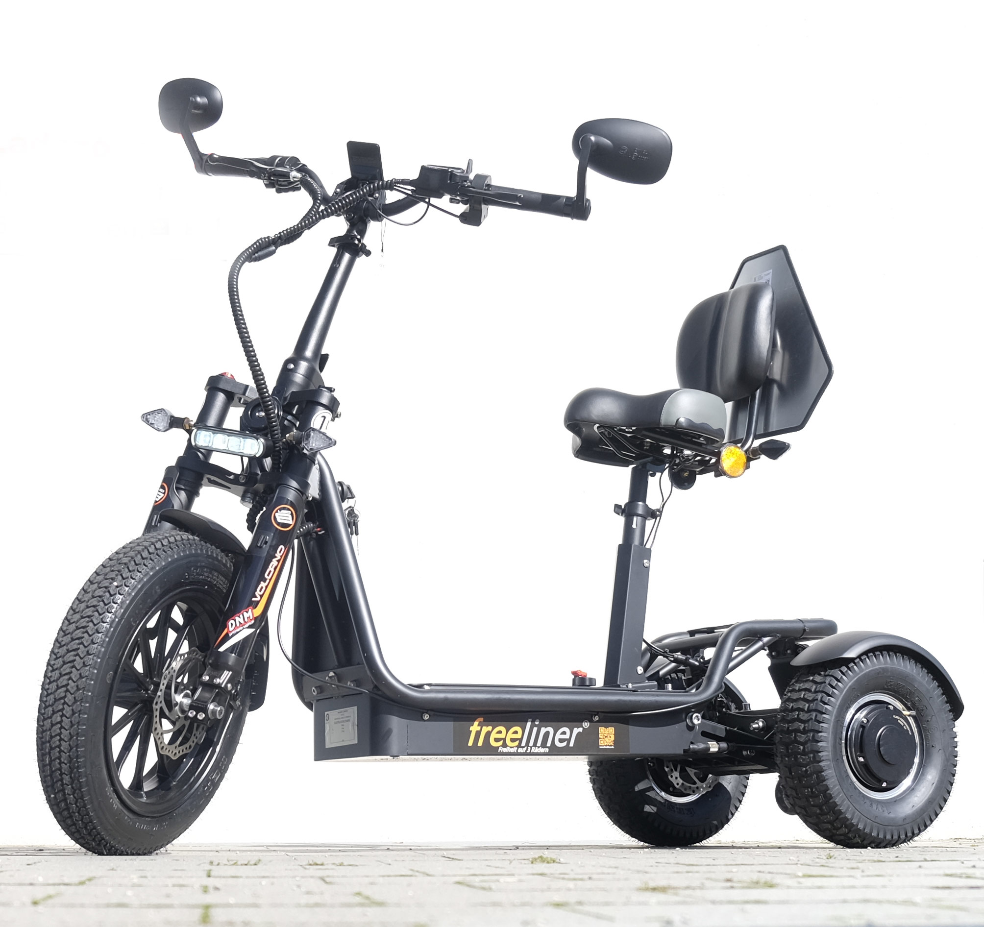 Freeliner EVO III Air 15 km/h Krankenfahrstuhl-Zulassung - Range Akku (31 Ah bis 60 Km Range)