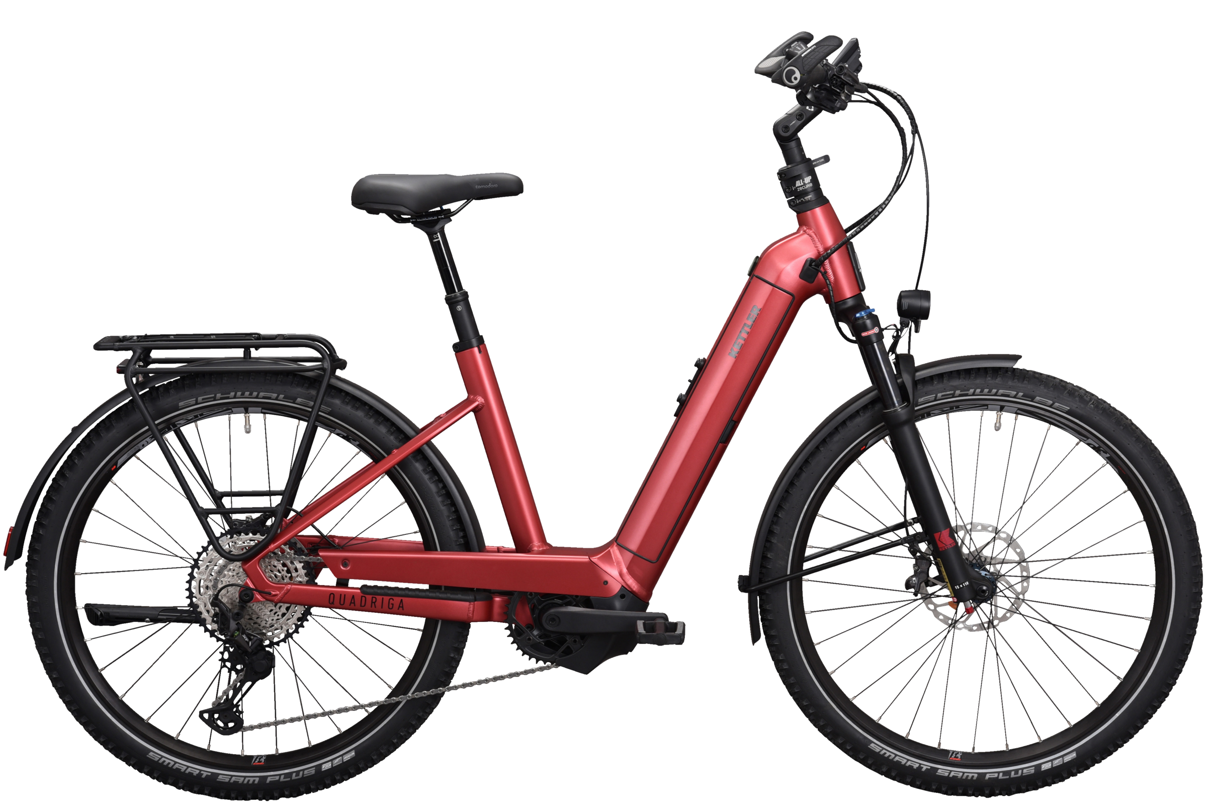 KETTLER QUADRIGA TOWN & COUNTRY COMP 750 red - 46