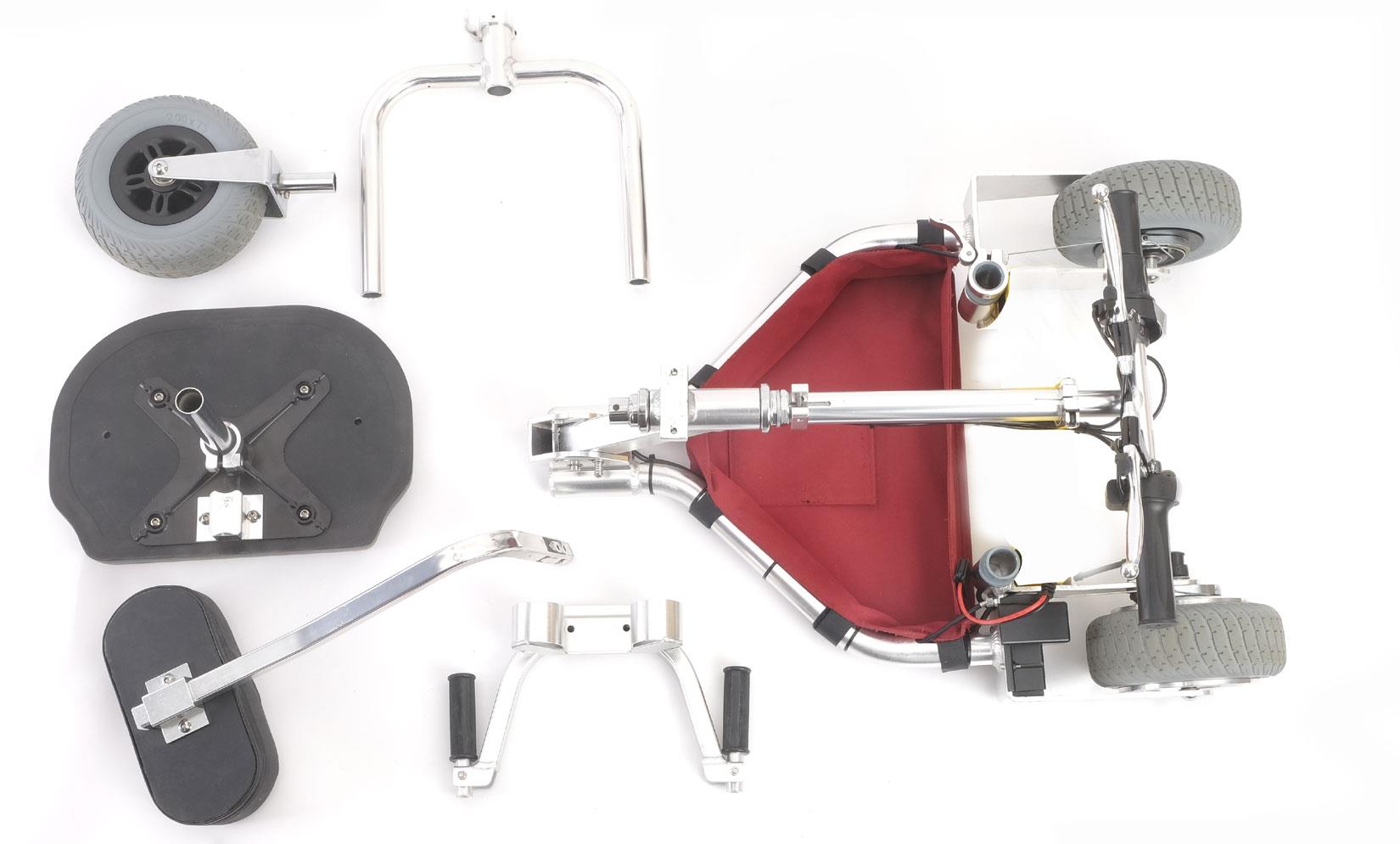 TRAVELSCOOT® RAHMEN Escape /... auch Zusatz- oder Wecheslrahmen für Deluxefahrer