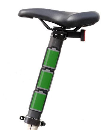 RS17 Akku 7,2 Ah mit Sattel und Sattelstütze RS17 Akku 7,2 Ah mit Sattel und Sattelstütze