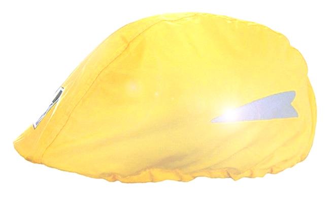Raincover for helmet with reflector