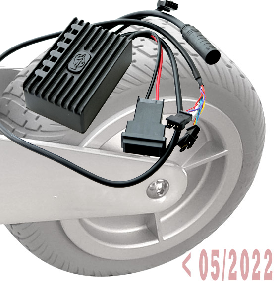 Controller für TRAVELSCOOT® Nabenmotor <  Mai 2022 - 67 cm Kabel (f. Deluxe Full Sized)