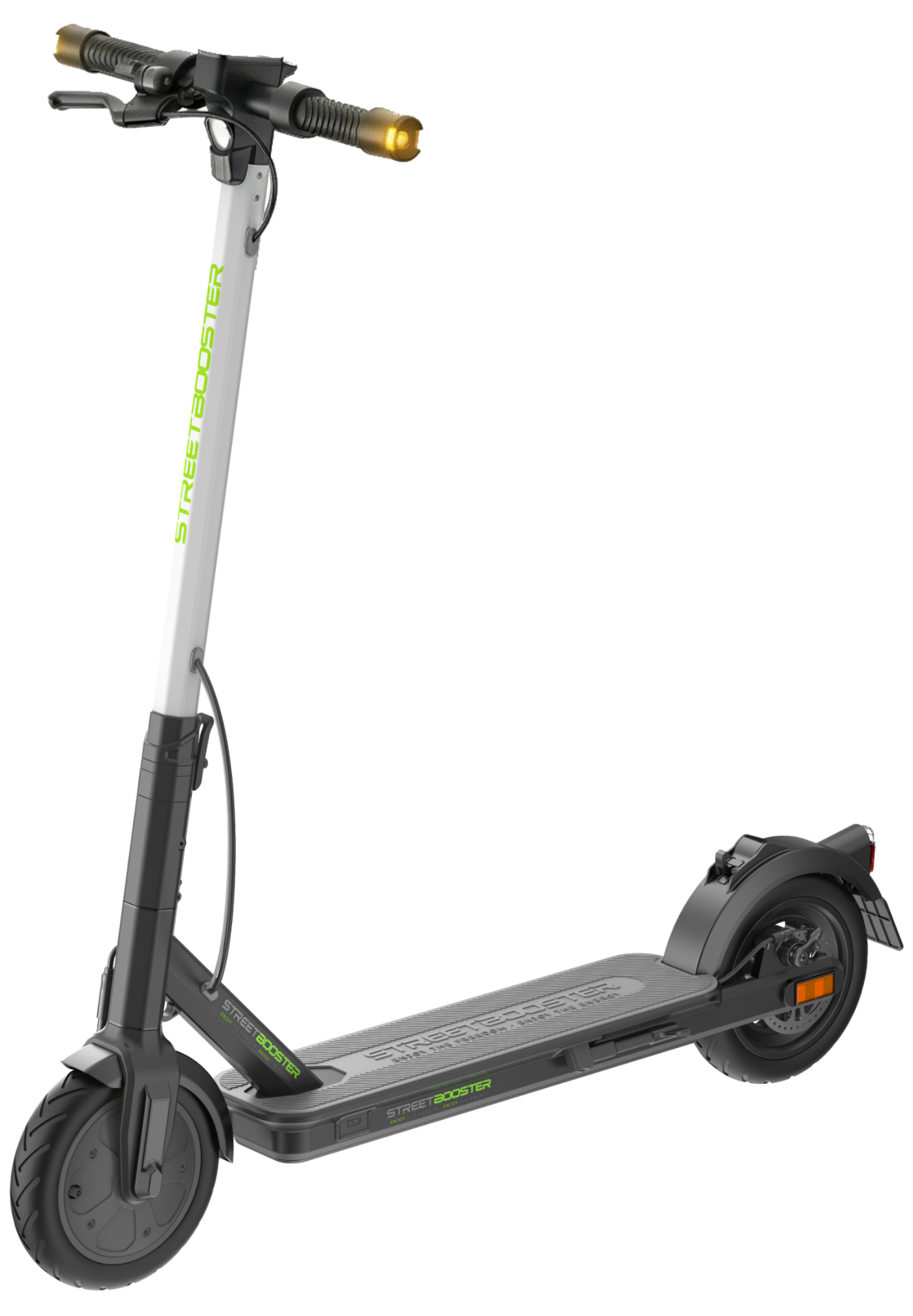 STREETBOOSTER ONE eScooter - schwarz/weiß mit Blinker