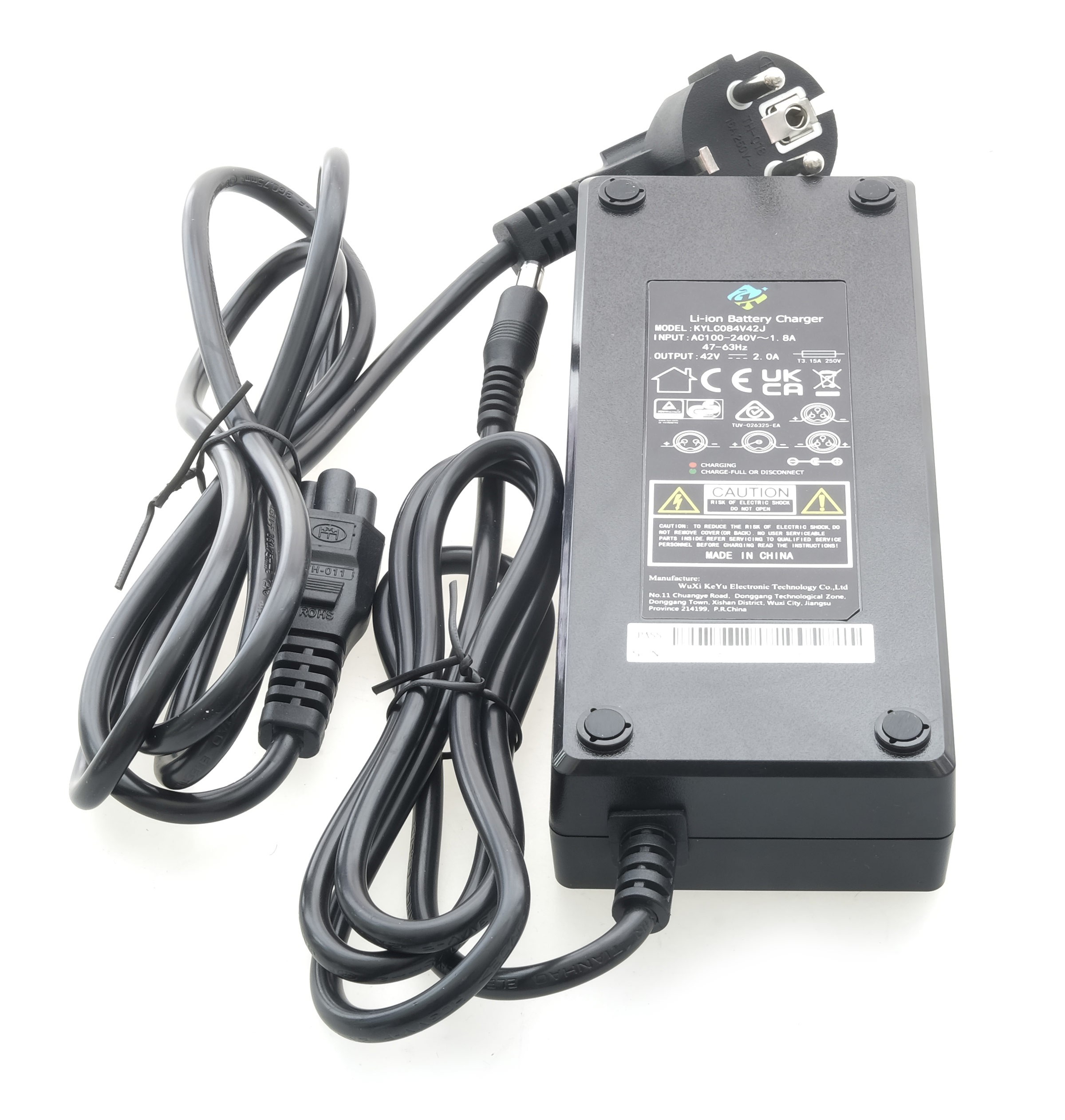 gomate Ladegerät KYLC04V42J (42V2A) für ER / PLUS / EVO  Modelle