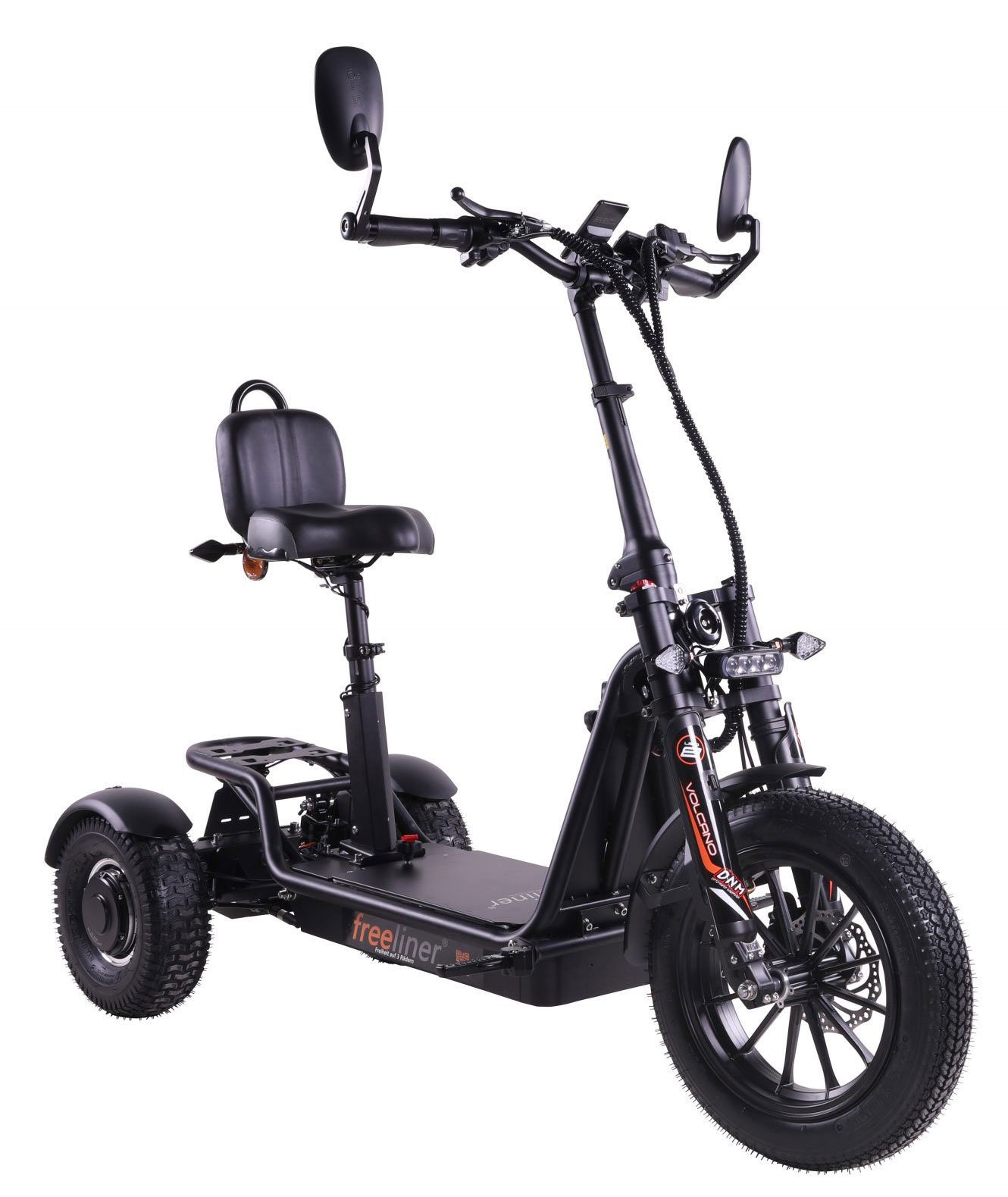 Freeliner EVO III Air 20km/h mit Luftdämpfer - Basis Akku (26 Ah bis 40 Km Range)