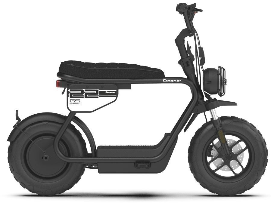 COOPOP 22 Rugged GS - schwarz