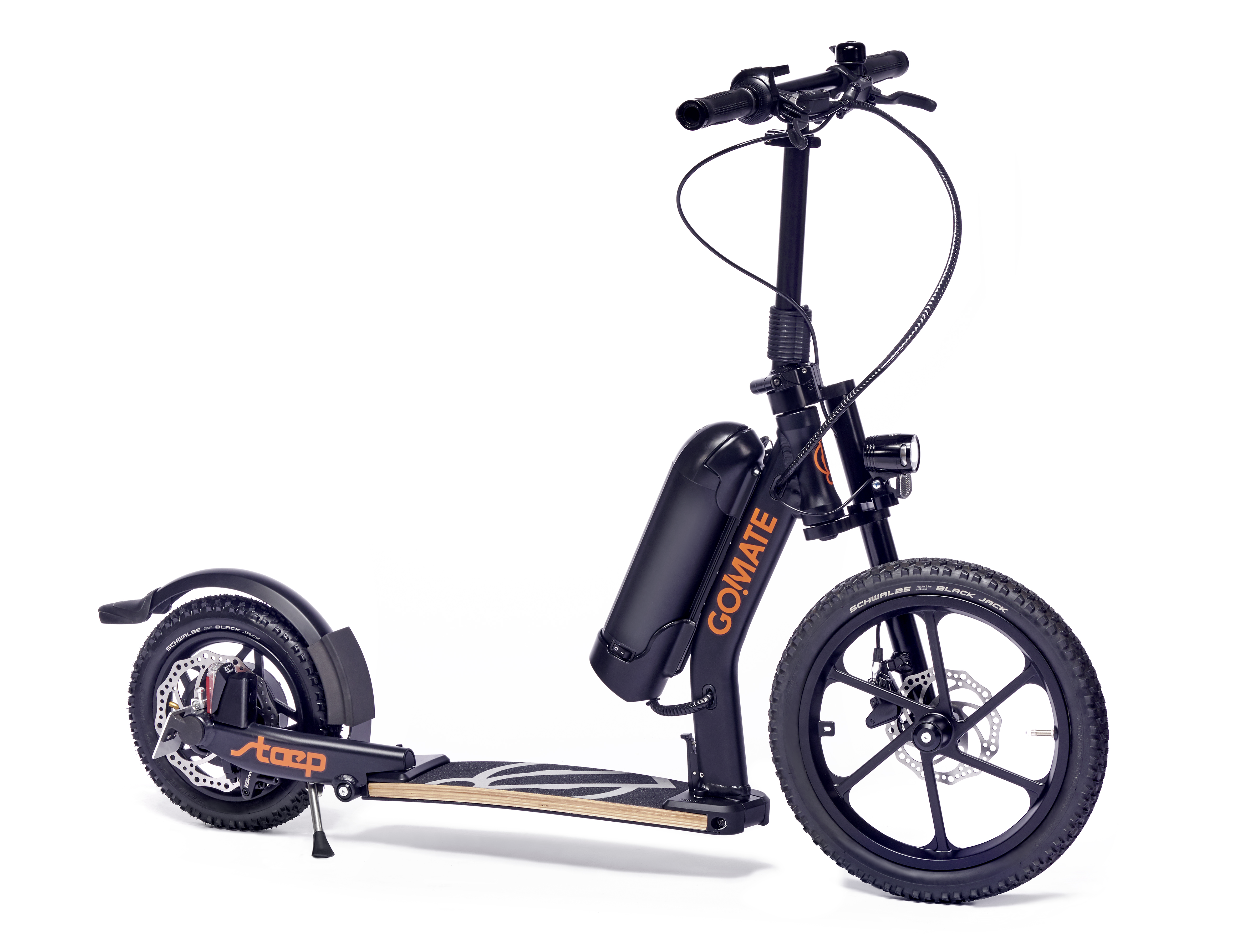 stæp ER3 500W Elektro Tretroller dreifach faltbar - black