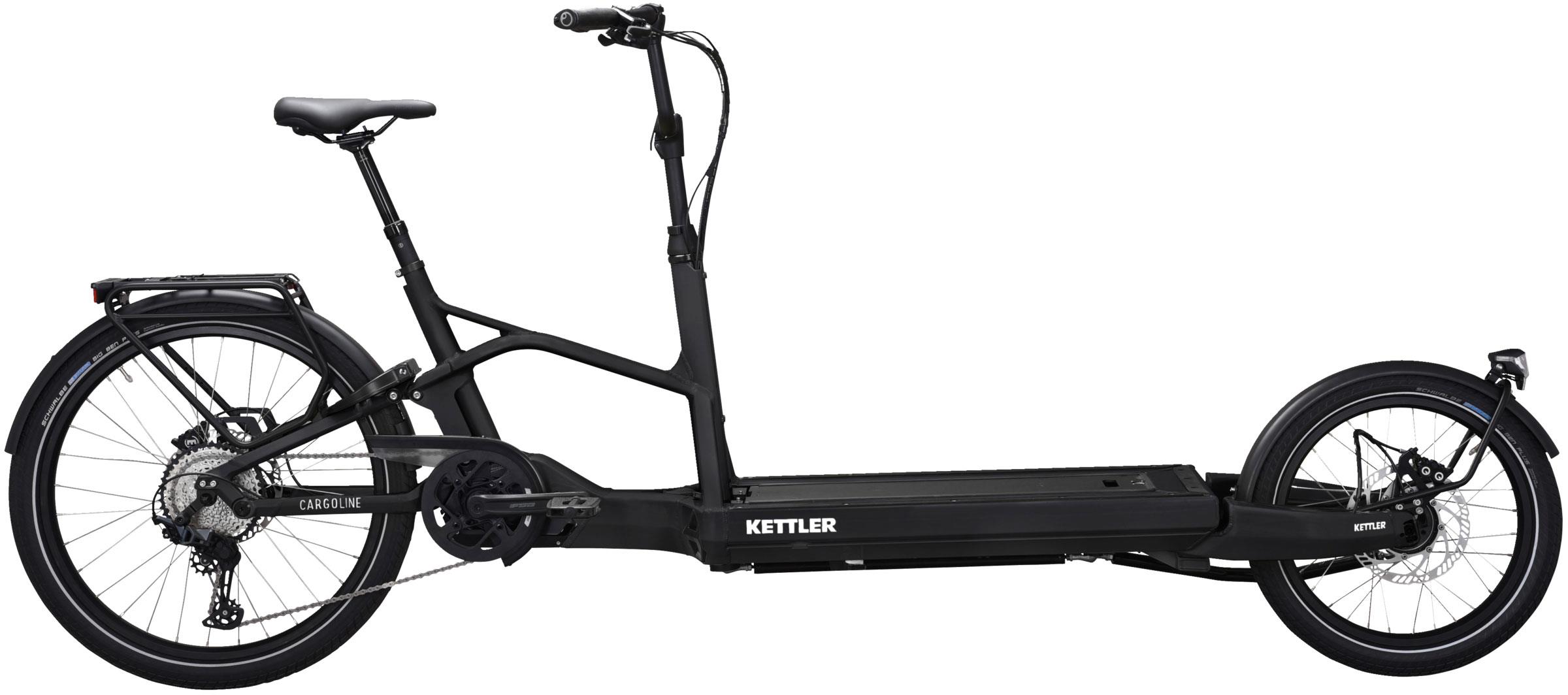KETTLER CARGOLINE FS 600 vollgefedert - schwarz