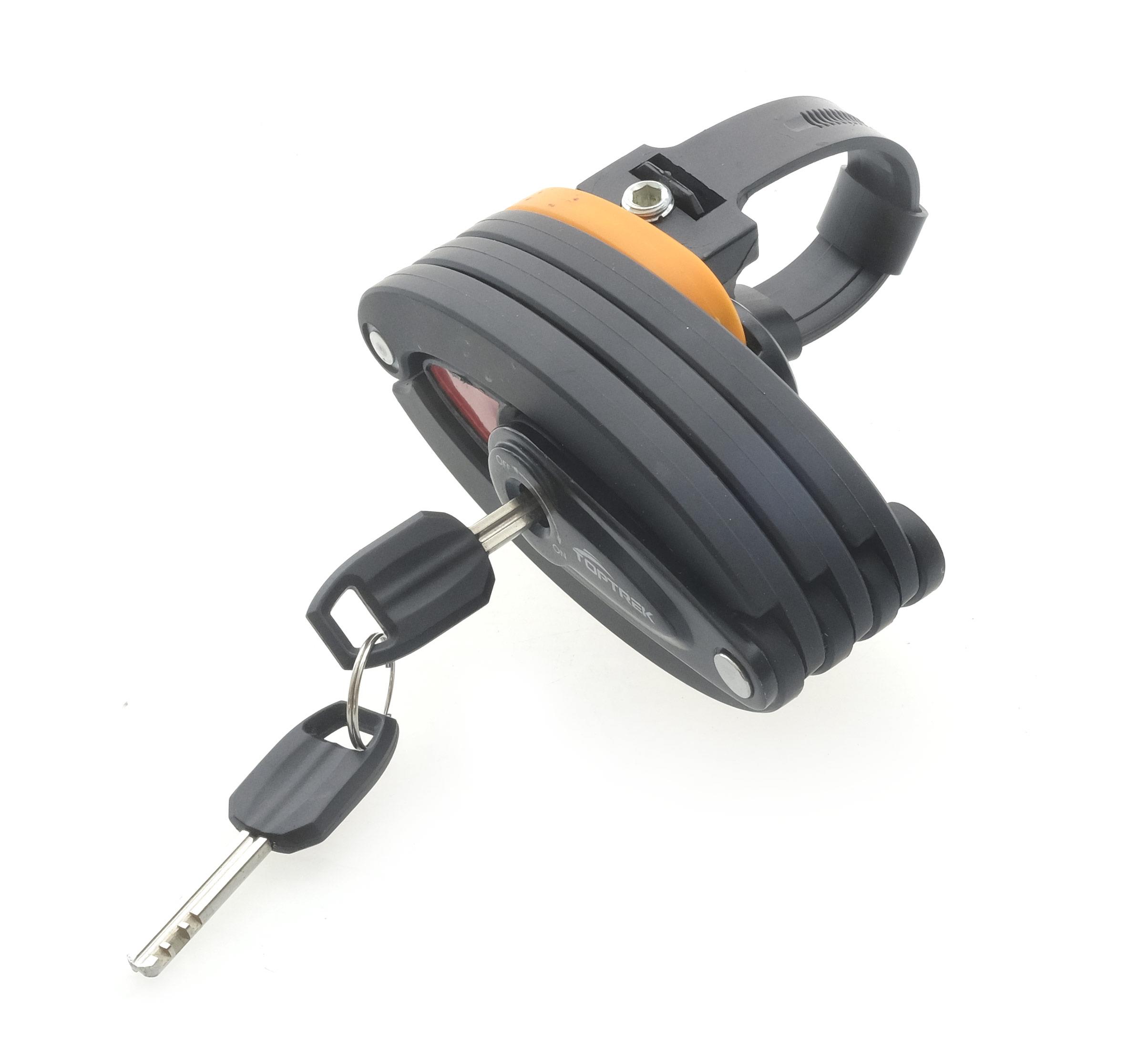 Used Toptrek folding lock Used Toptrek folding lock