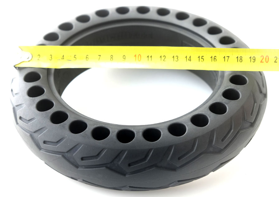 8.5x2.0 (151 36) Vollgummi PU Reifen Honeycomp