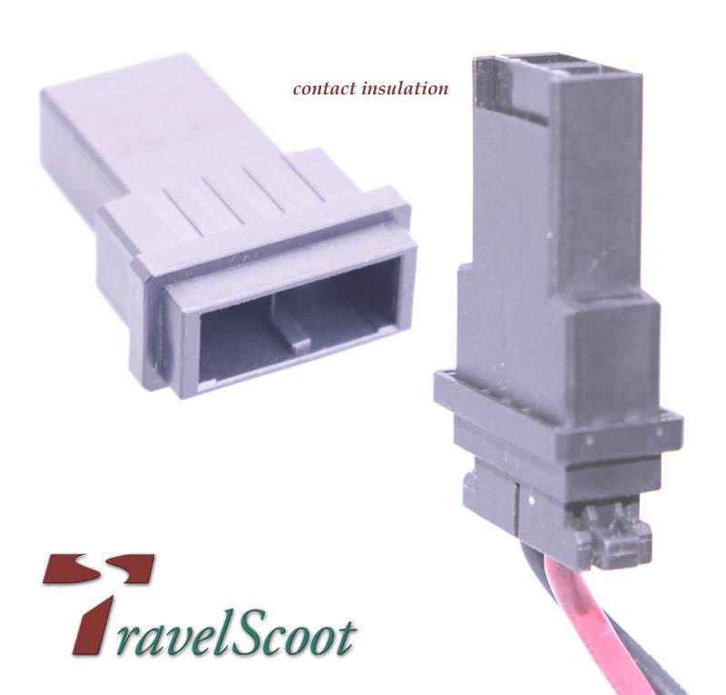 AMP Gehäuse Leerstecker TRAVELSCOOT® Kontakt Steckerisolierung