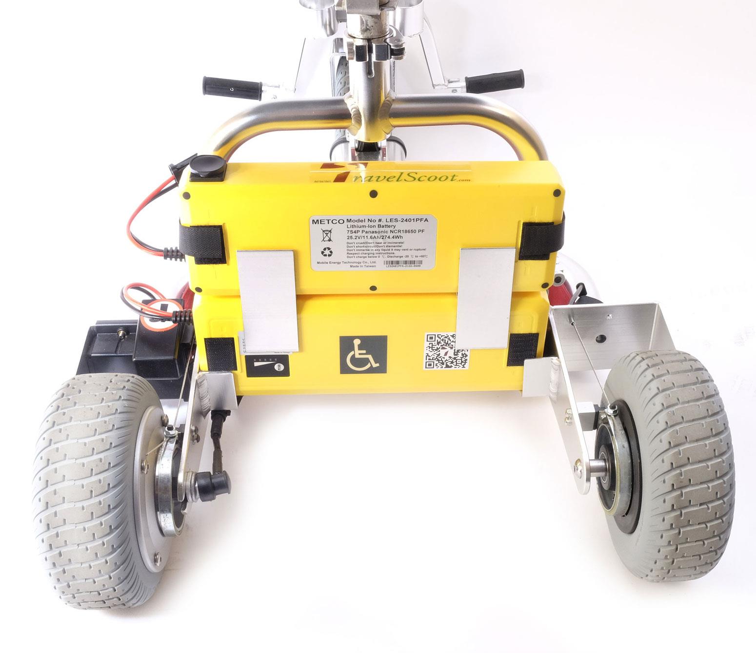 TRAVELSCOOT® Soporte de montaje para 2ª batería Escape