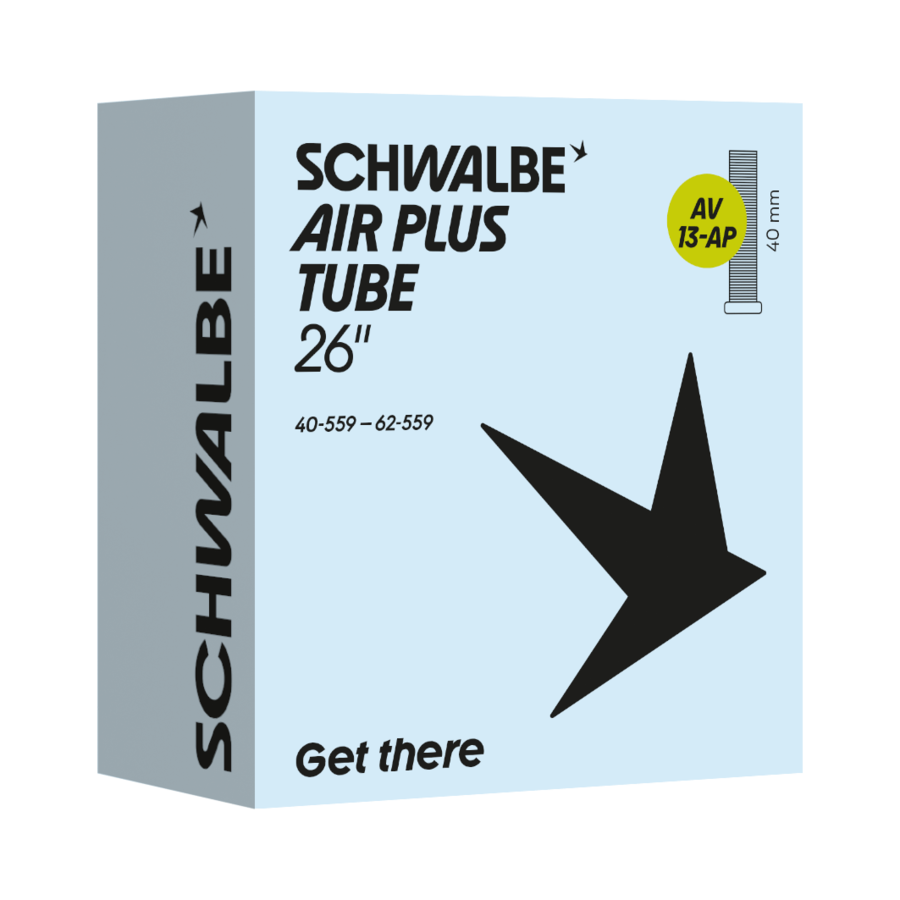 SCHWALBE Schlauch Nr. 13 AP Air Plus, 26" - Schrader- Autoventil (AV)