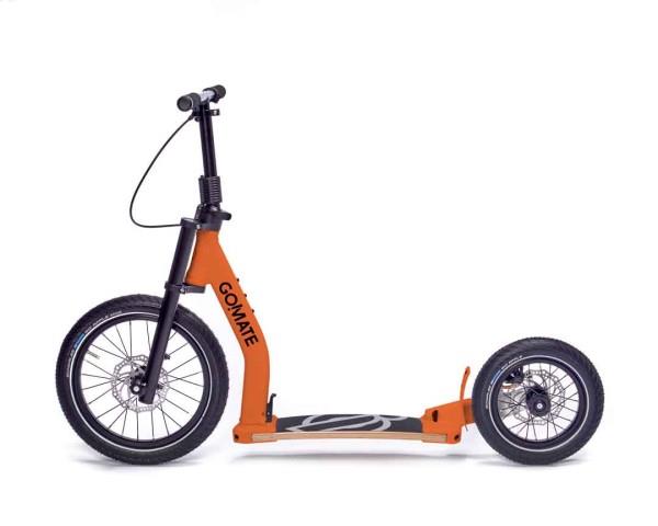 gomate TR3 staep Tretroller - orange