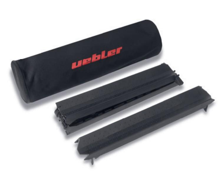 UEBLER Kunstoffauffahrschiene Serien i und F inkl. Transporttasche