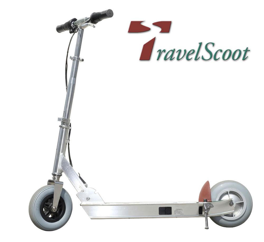 TRAVELSCOOT 2W VERLEIH im Alucase