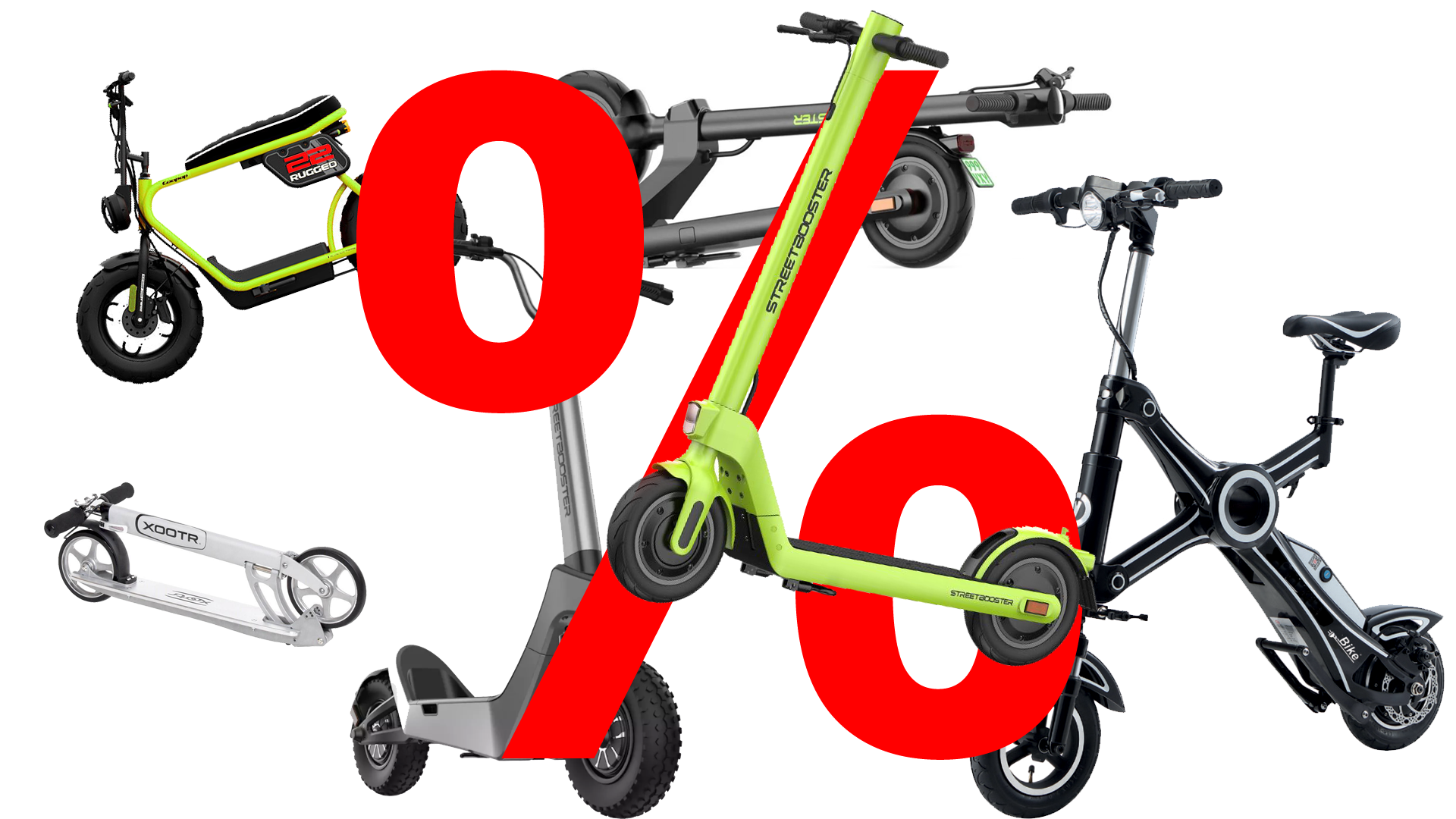 E-VEHICLES ON OFFER