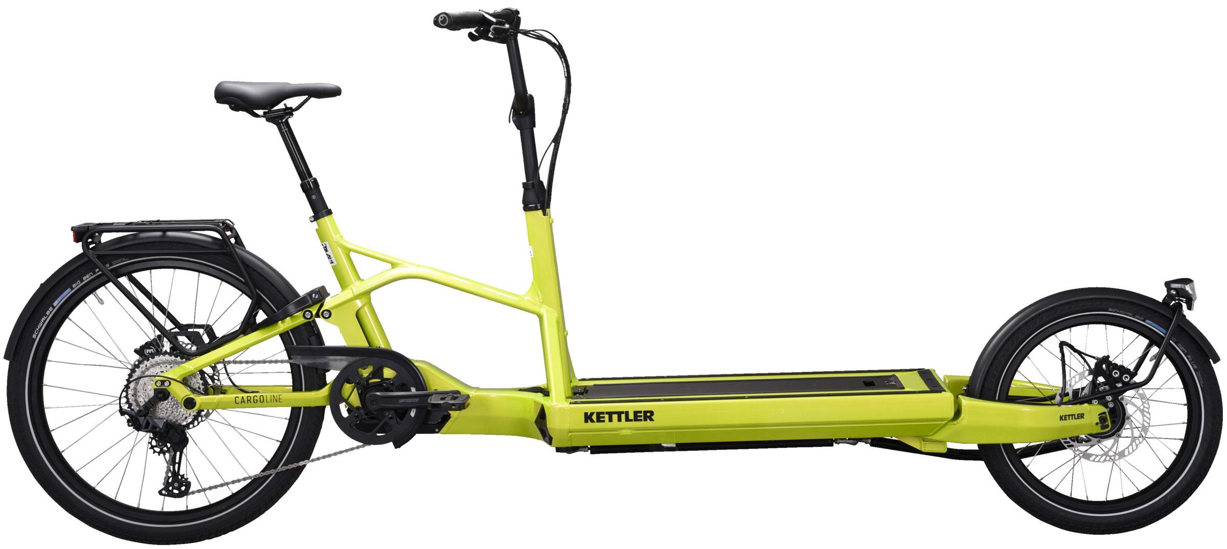 KETTLER CARGOLINE FS 800 vollgefedert - lime