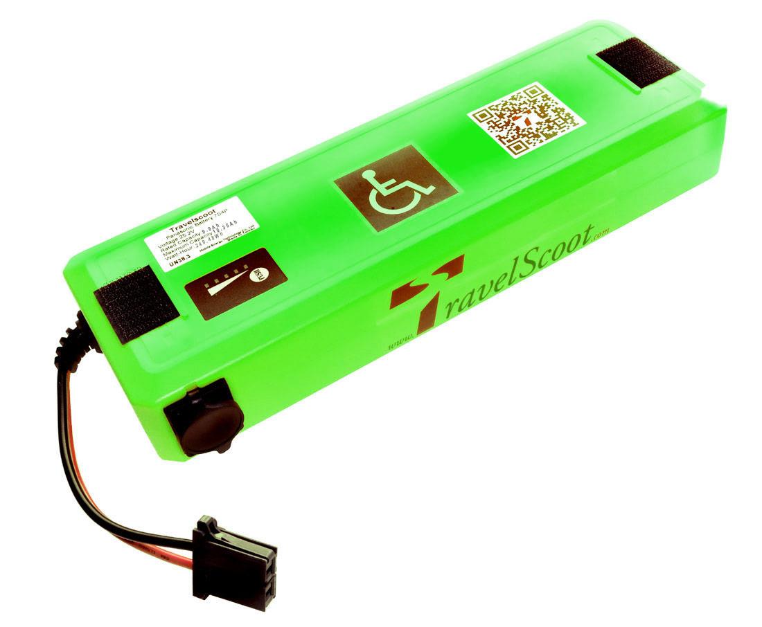 TRAVELSCOOT® Lithium battery 252 Wh (Airsafe up to 20 km)