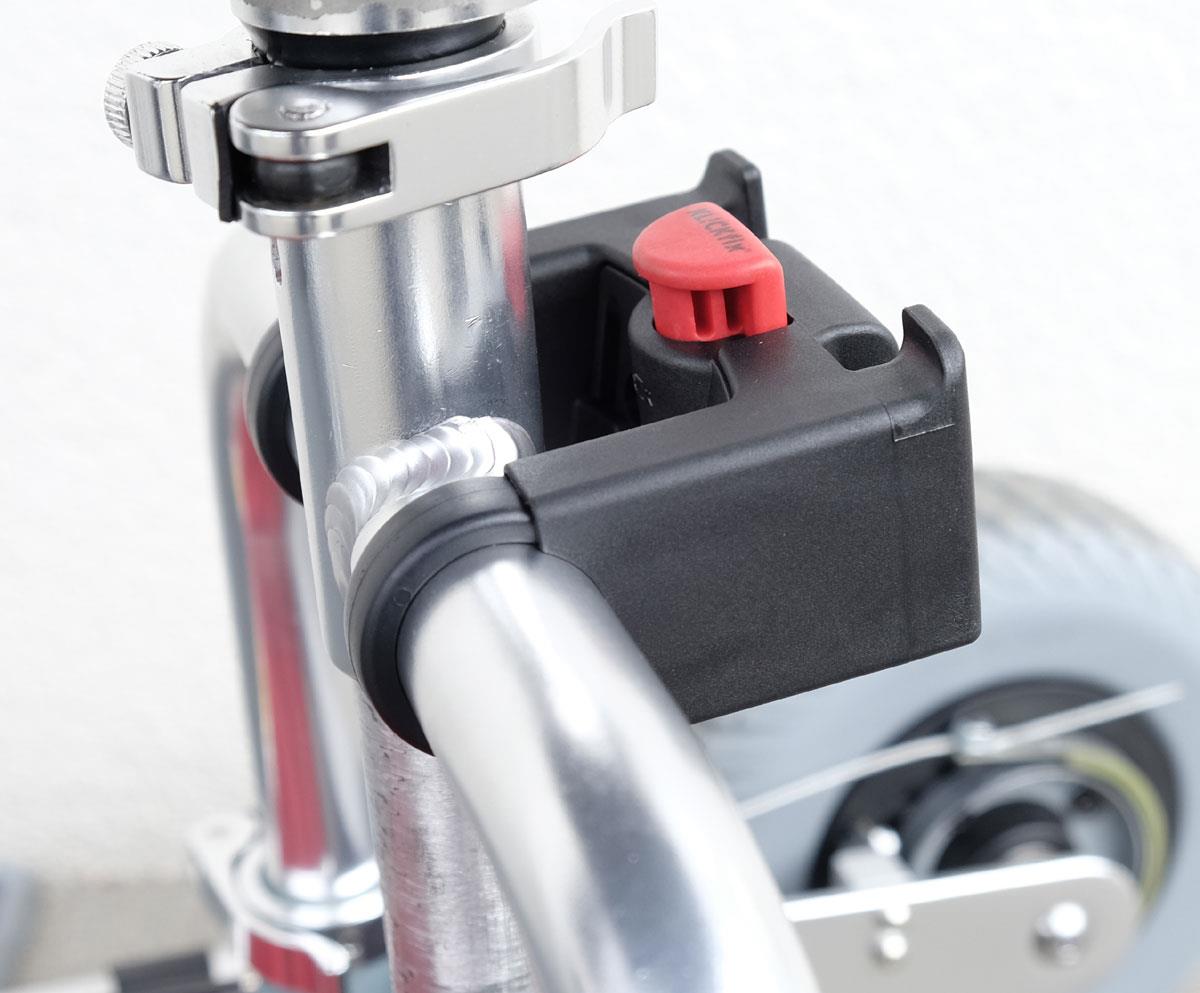 Adaptateur KLICKfix® fixation horizontale Ø 22-26mm