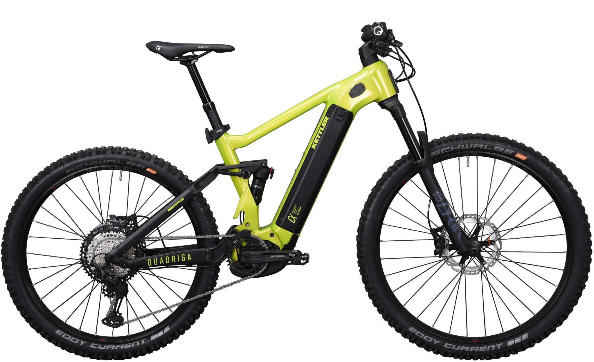 KETTLER eMTB QUADRIGA DUO CX12 FS 1250Wh - lime