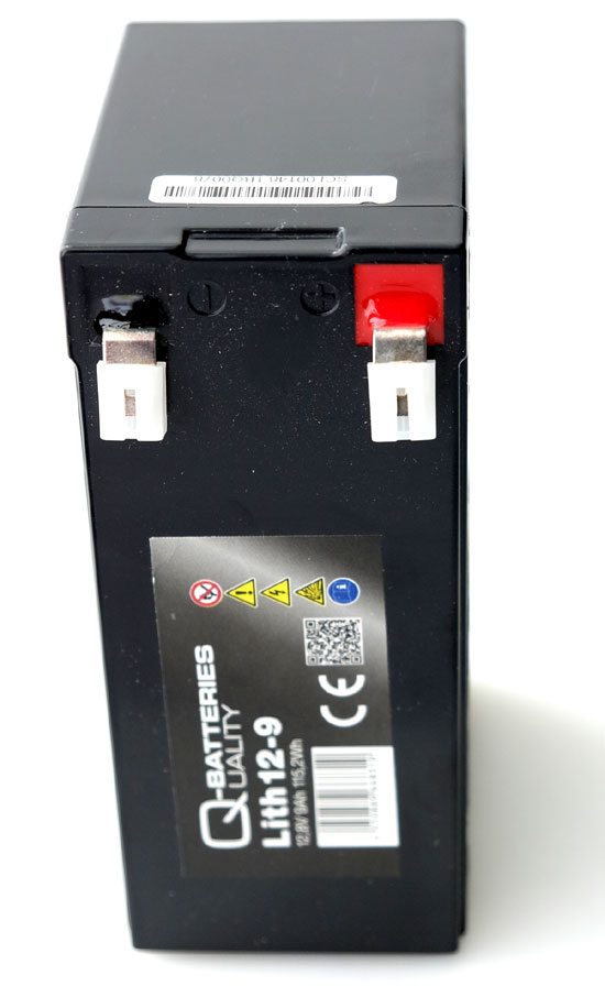 12,8V 8Ah 102,4Wh Q-Batteries Lithium Akku LiFePO4