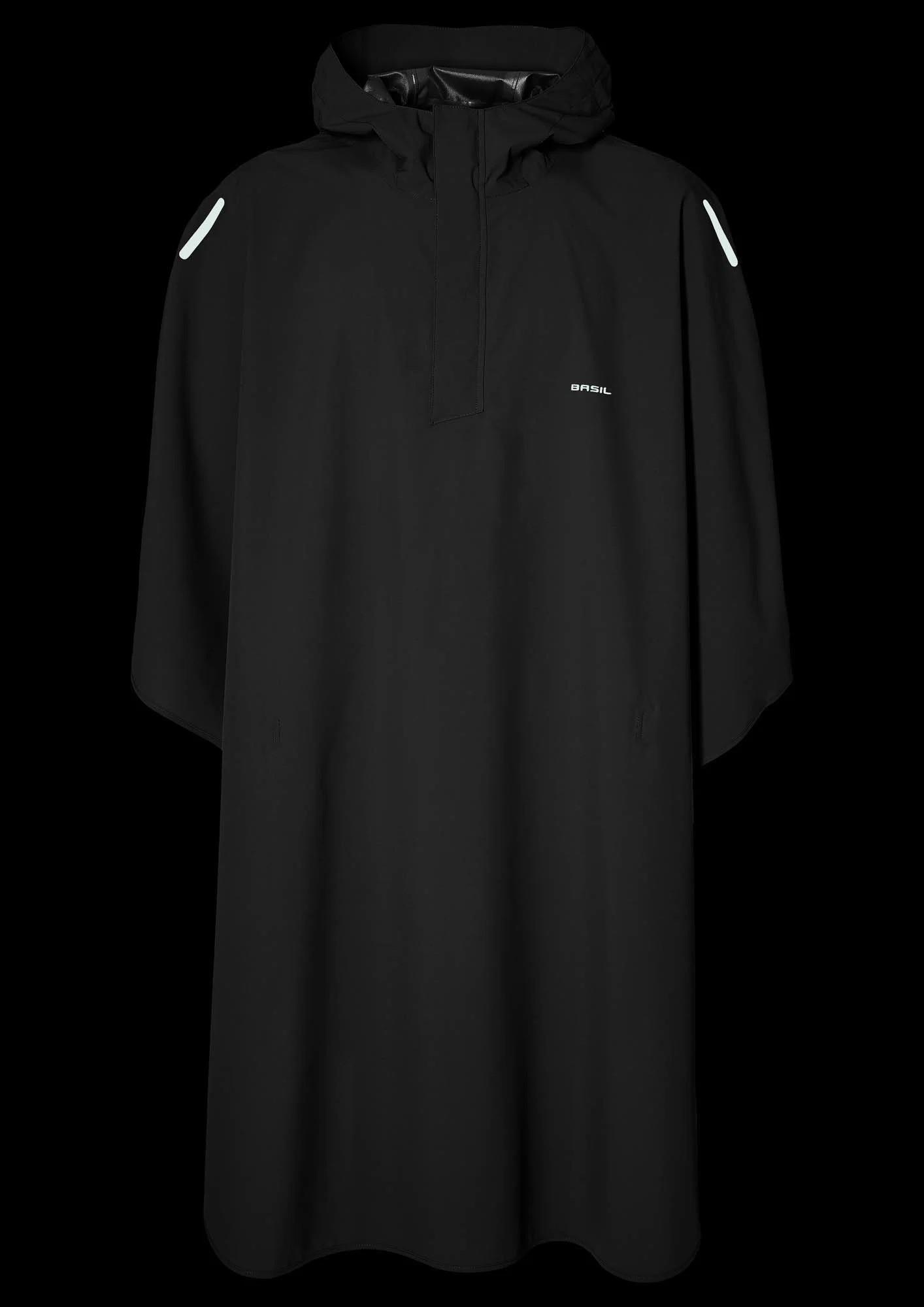 BASIL Poncho Hoga Unisex - schwarz