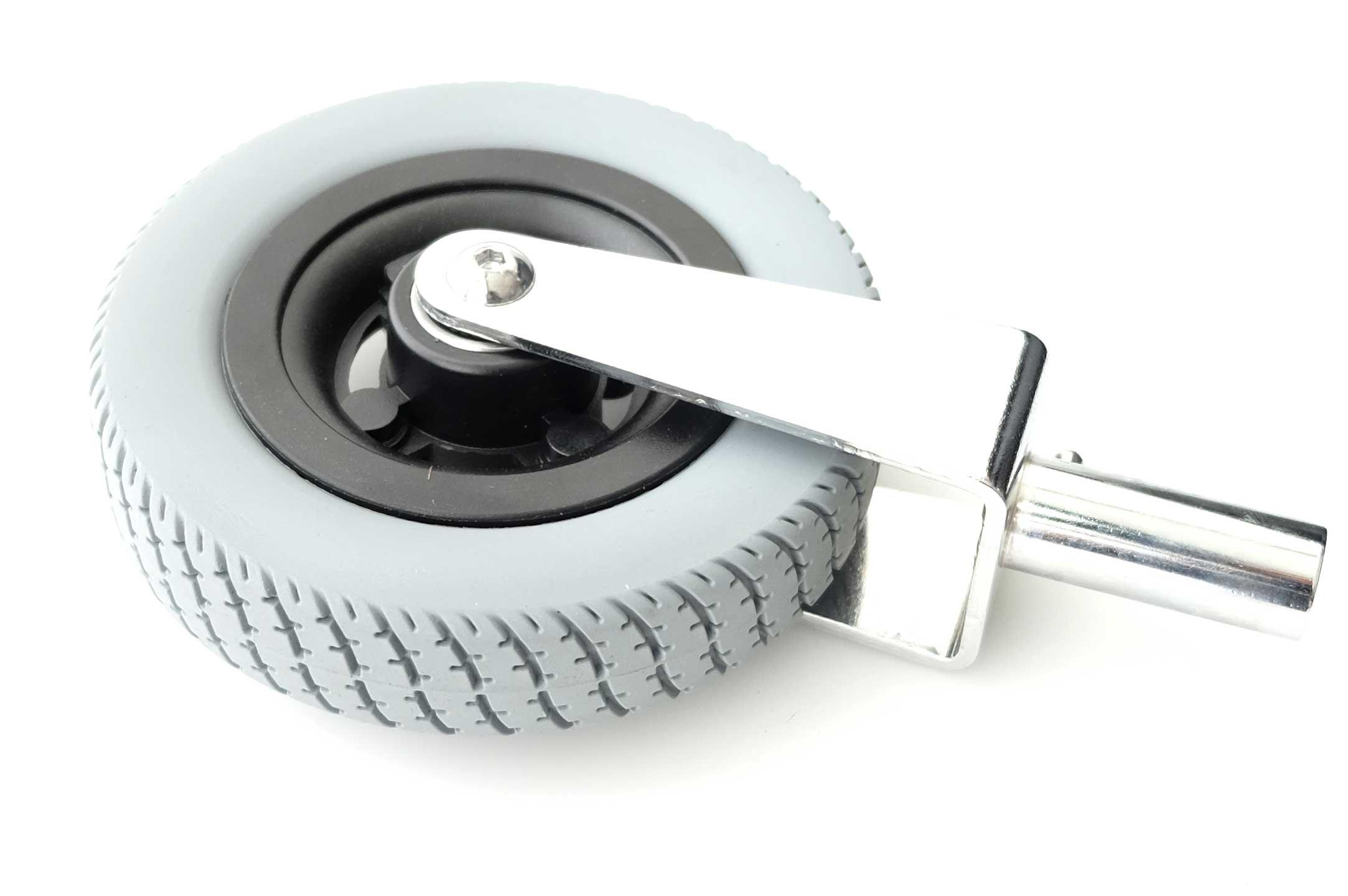 Front tire with fork PU TRAVELSCOOT® Shopping Cruiser