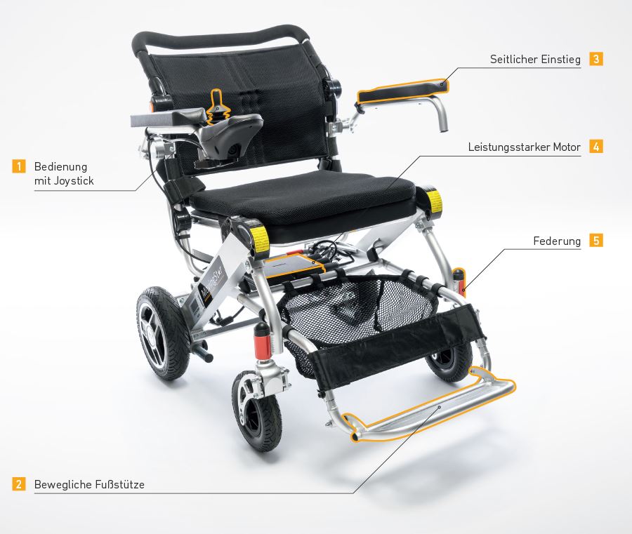 VENTE MOVINGSTAR 401 fauteuil roulant électrique pliable