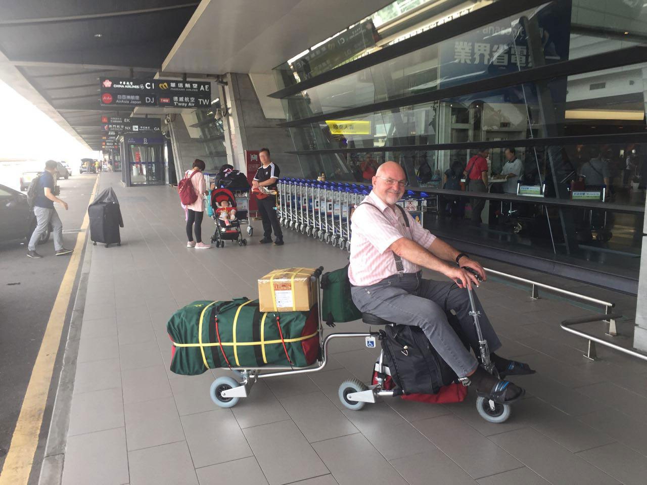 TRAVELSCOOT® 2in1 Remorque et remorque pour personnes