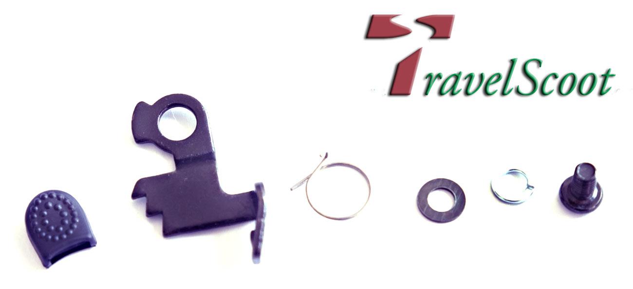 Parkbremse TRAVELSCOOT® Feststellbremsfeder mit Haken etc. - links