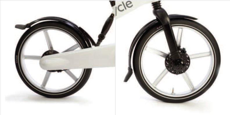 GOCYCLE Schutzblechset - G2 G3 G3C GS GX Gxi