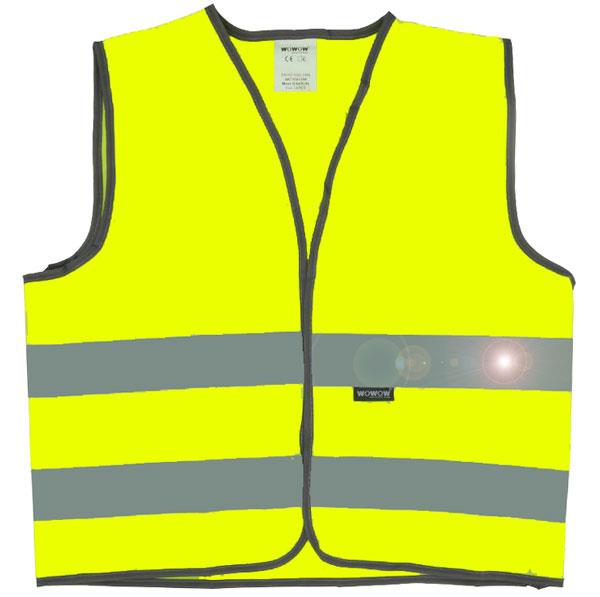 WOWOW Reflexweste Gelbweste - M