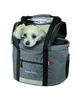 KLICKfix®  Korbtasche Doggy Hundefahrradtasche