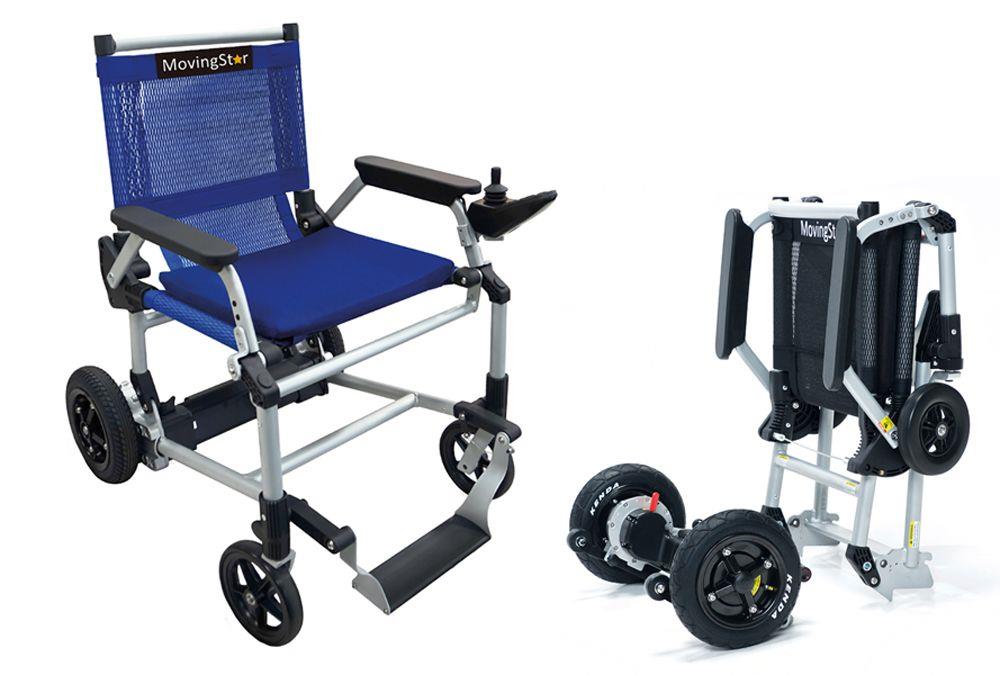 MovingStar 101 foldable power wheelchair