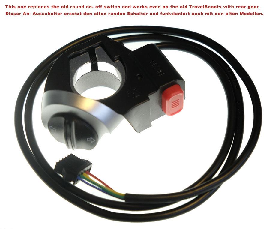On- Off switch Schalter TRAVELSCOOT®