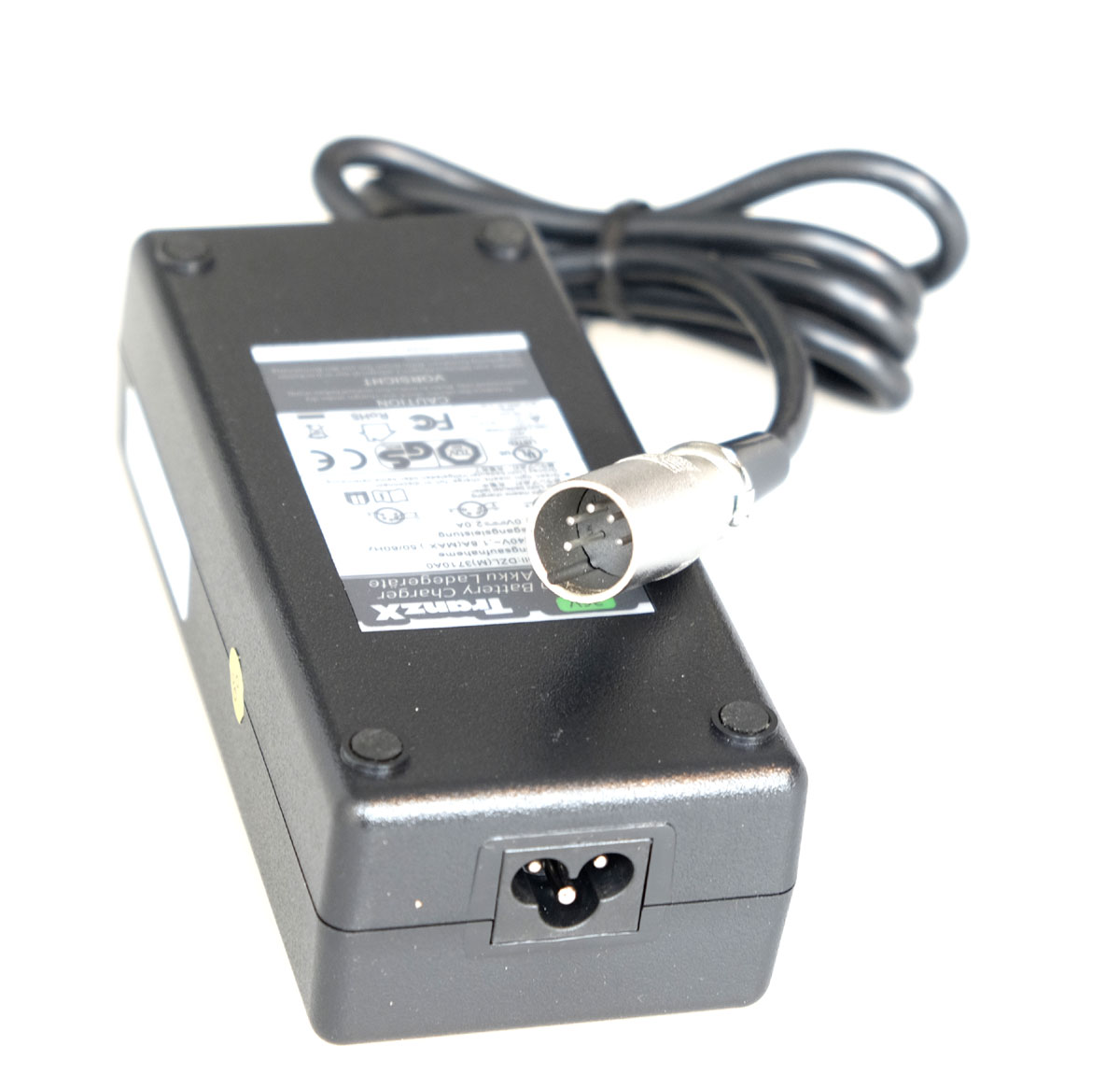 Tranzx 42V Lithium Ladegerät 5-pin