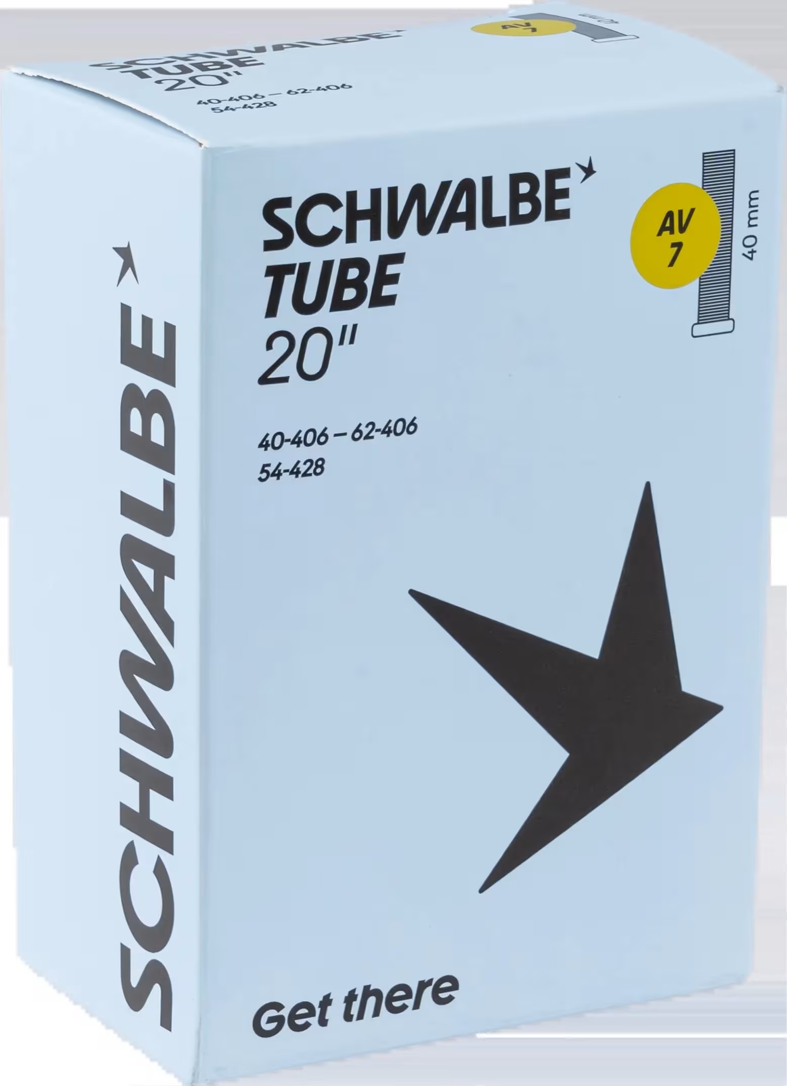 SCHWALBE 20" Schlauch Nr. 7 AV