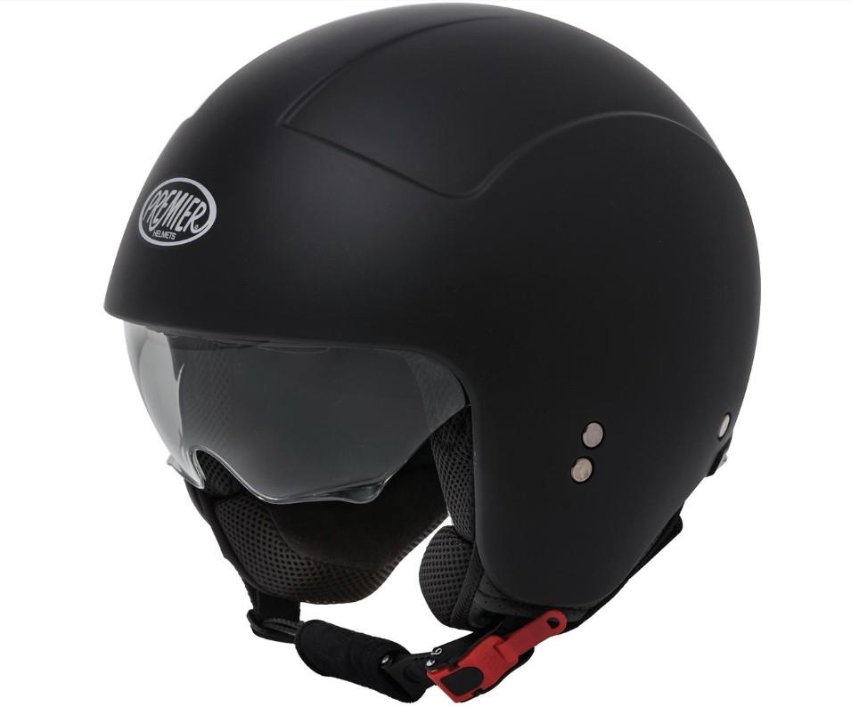 PREMIER jet helmet black Rocker Head circumference: S 55-56 cm