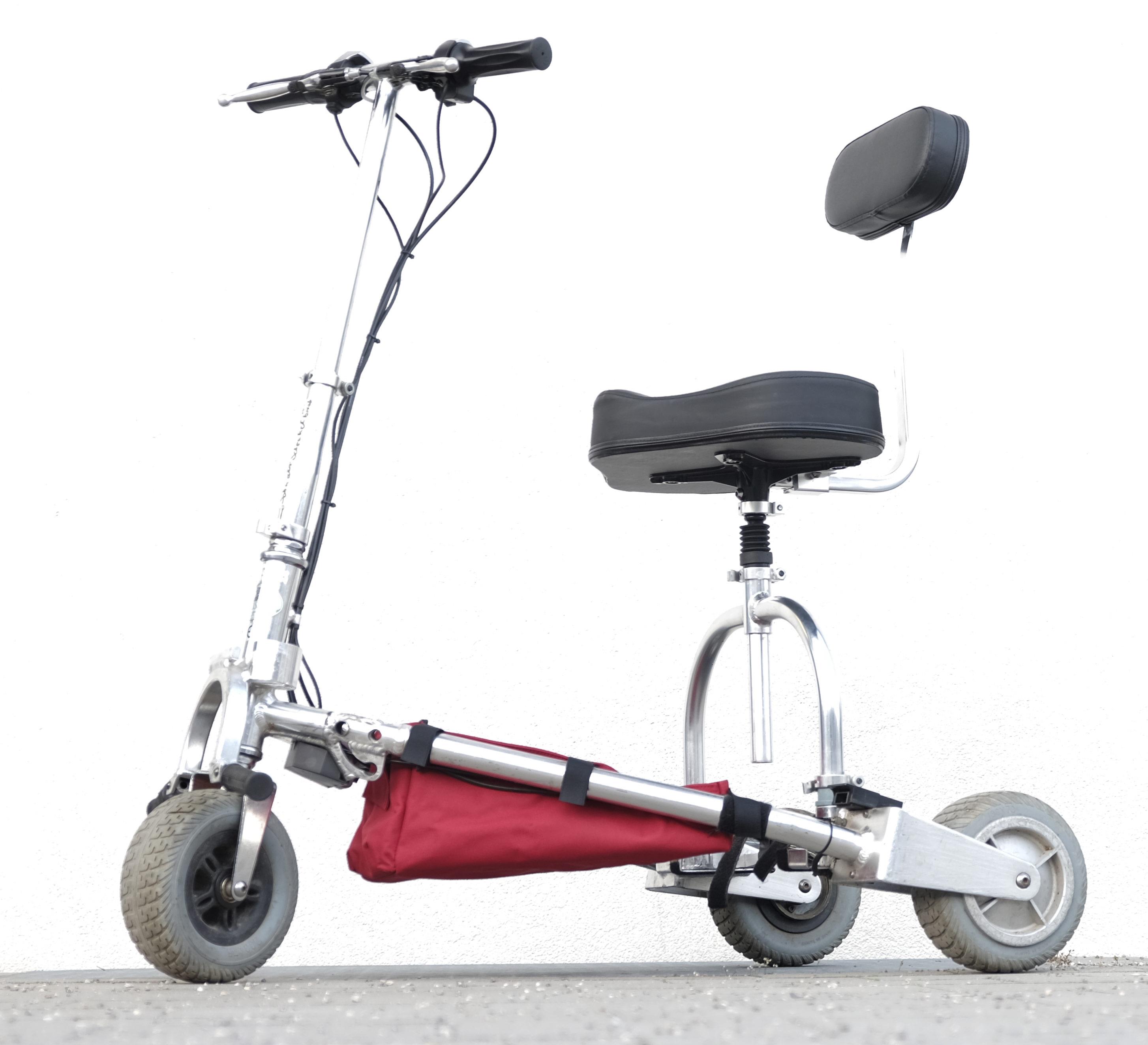 TRAVELSCOOT Deluxe Rahmen gebraucht Faltmechanismus geschweißt