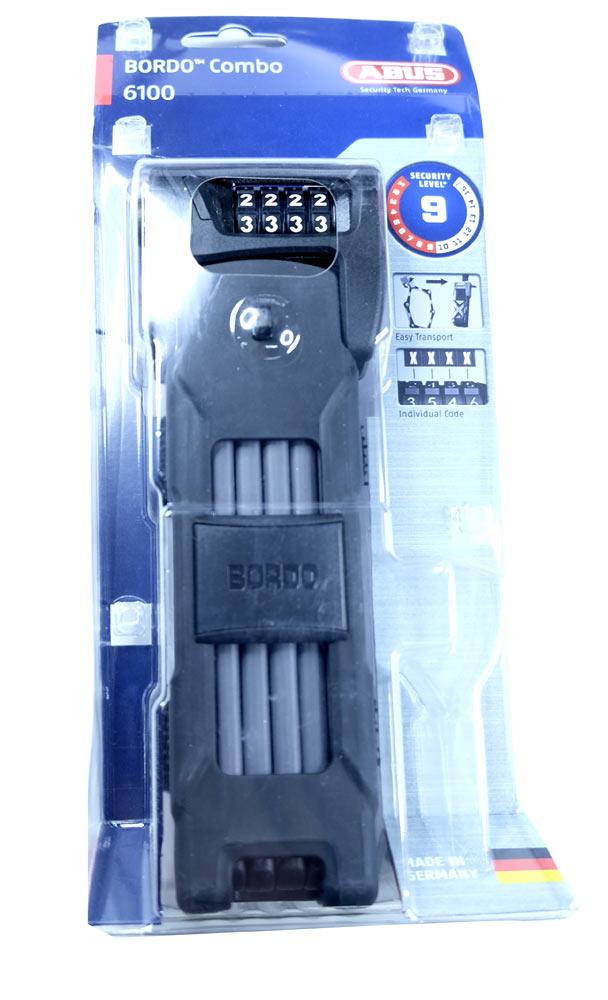 ABUS Bordo Combo 6100/90 SH Zahlenfaltschloss