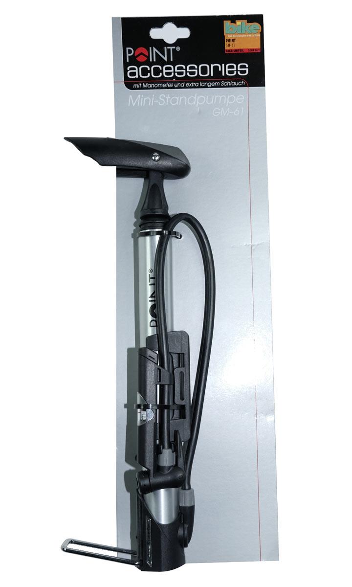 Min-Standpumpe POINT mit Manometer