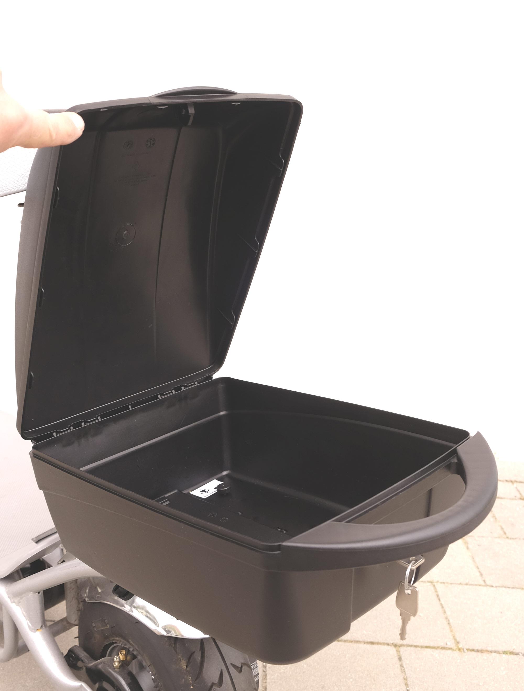 Kunststoffbox für Gepäckträger ~11 L inkl. 2 Schlüsse