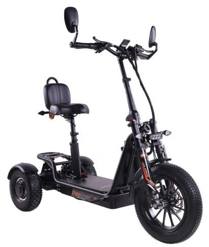 Freeliner EVO III WORKER 20 km/h Zulassung - Range Akku (31 Ah bis 60 Km Range)