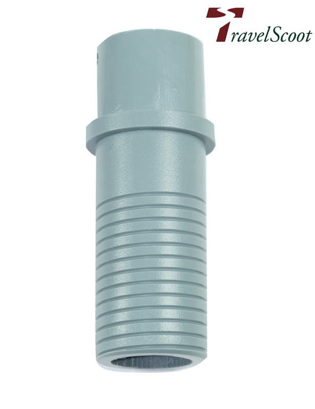 Plastic sleeve anchoring U-bracket of TRAVELSCOOT