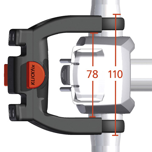KLICKfix® extraweiter Lenkeradapter E by RIXEN & KAUL