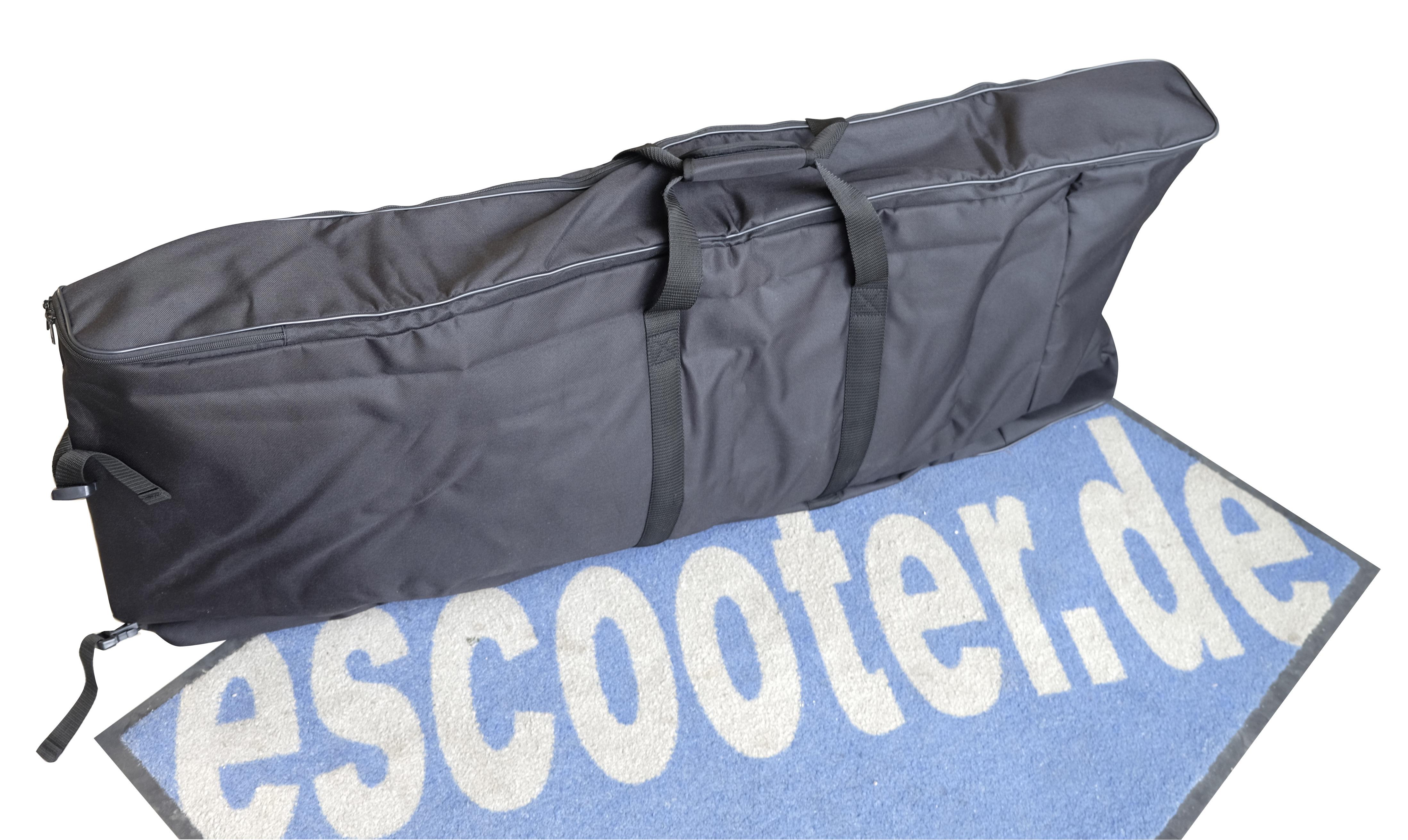 Tragetasche für E-Scooter mit abklappbaren Lenkerenden